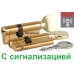 Цилиндр Kale 164 ASM 85мм.(35x10x40) латунь с поворотником