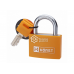 Замок навесной Horst HR-PA-50E orange 50мм