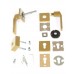 Ручки ROSTEX R4/H QUADRUM DIN SQUARE Титан 