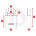 Замок навесной Abus 83WP/63 алюминиевый корпус 