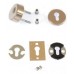 Броненакладка ROSTEX R3/S ROTONDUM DIN ROUND матовый никель