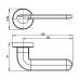 Ручки раздельные Armadillo EXCALIBUR URB4 SN-3 Матовый никель