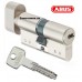 Цилиндр Abus KD15 90мм. (50х40Т) ключ-поворотник никель