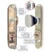 Ручки ROSTEX 807 DIN 72мм Хром
