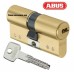 Цилиндр Abus D15 70мм. (30х40) ключ-ключ латунь