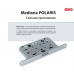 Механизм межкомнатный магнитный AGB Mediana Polaris латунь
