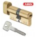 Цилиндр Abus KD15 60мм. (30х30Т) ключ-поворотник латунь