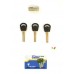 Замок мебельный MUL-T-LOCK T-HANDLE 3PINS 38mm NST CLASSIC 064 3ARC(BLACK) 