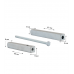Шток TESA CD9X559X67 (разделен 55 х 67 мм) 9-9 / 9-9 мм