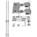 Замок врезной MUL-T-LOCK 415G CR BRUSHED NICKEL UNIV BS63мм 2 protectors