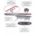 Доводчик врезной RYOBI COU-52 R ALUMINIUM SLD