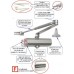 Доводчик RYOBI DS-2055P SILVER BC PRL HO