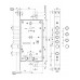 Замок Mottura 54.J797 My Key 