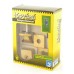 Ручки ROSTEX R1 QUADRUM DIN SQUARE Латунь